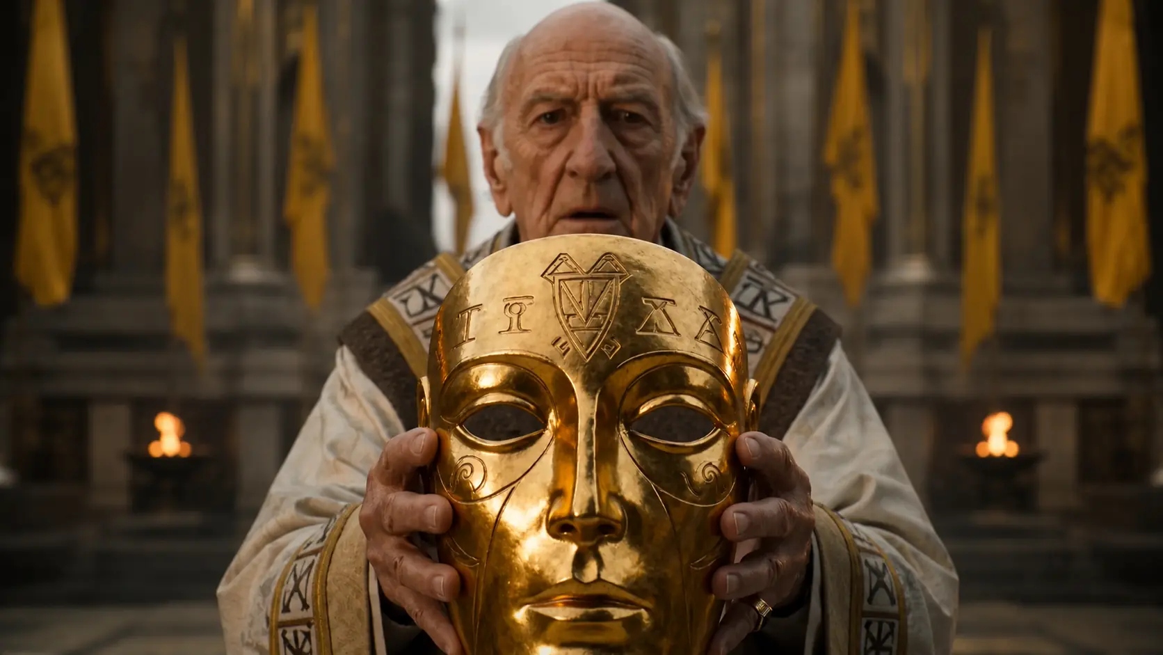 The Boy Chosen by the Golden Mask