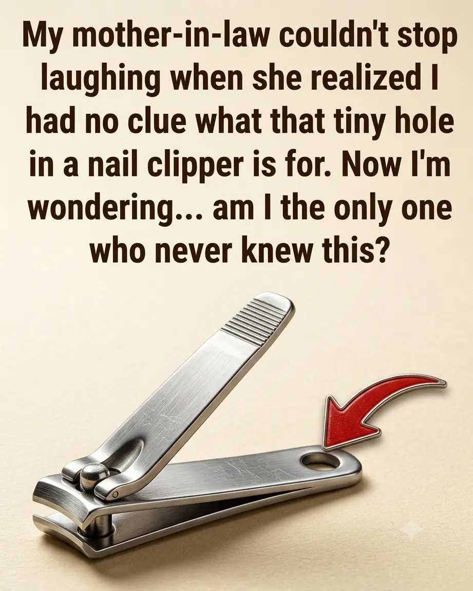 What's the Small Round Hole on Your Nail Clipper For?