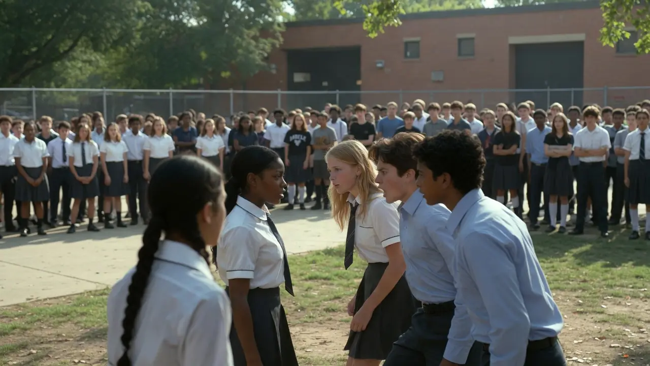 Bull-ies Pick on The Wrong New Girl — Not Knowing Who She Is