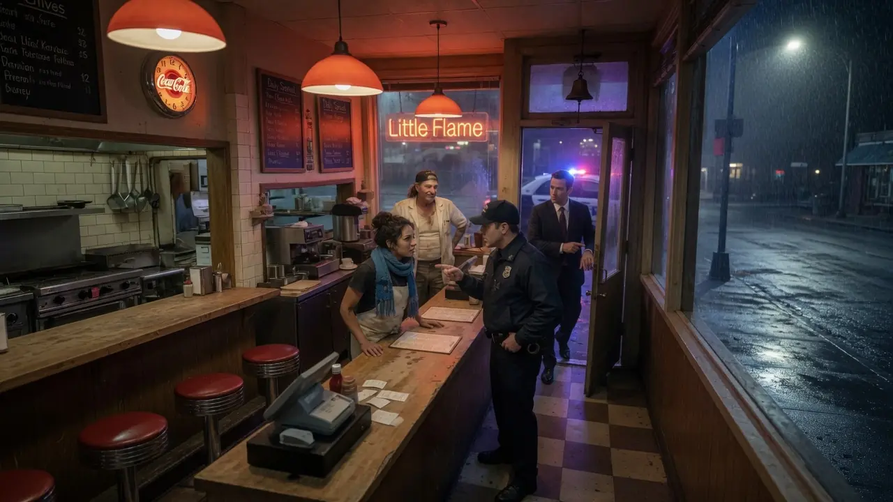 The Police Were About To Arrest A Waitress... Then A Billionaire Stepped Out Of A Black Car