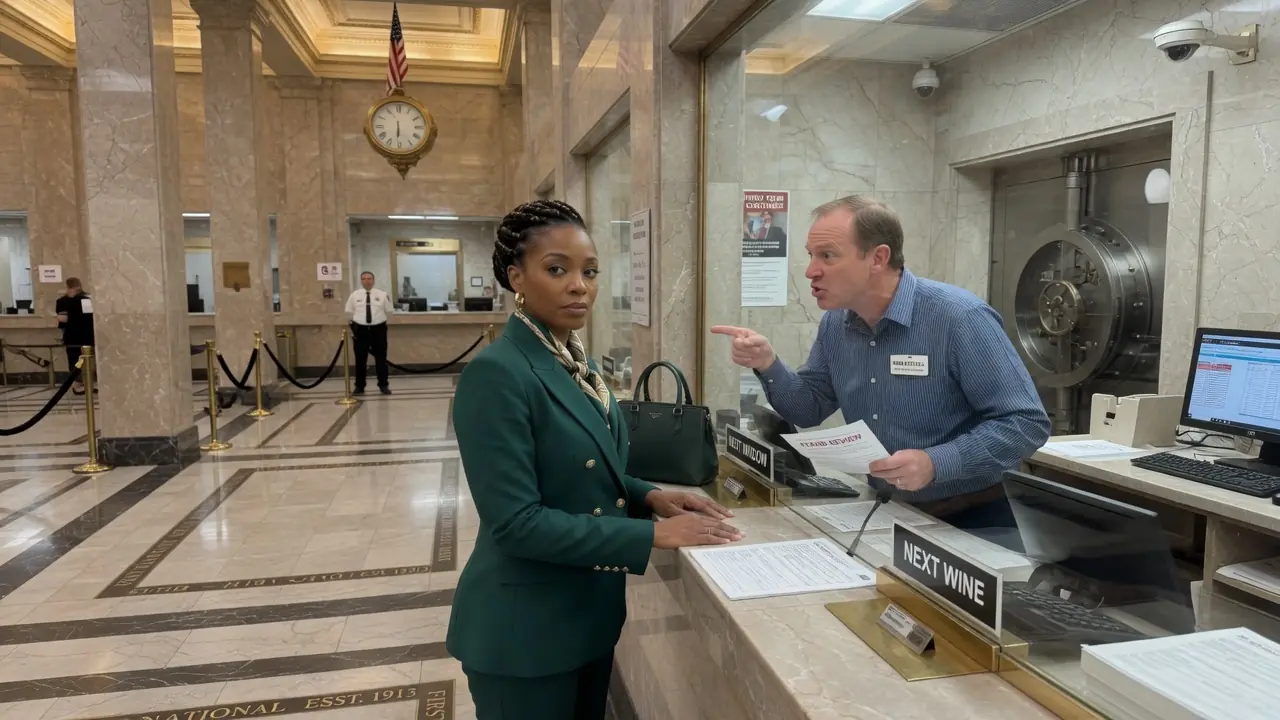 Female CEO Was Denied Withdrawal — Froze When She Said "I Own This Bank!"
