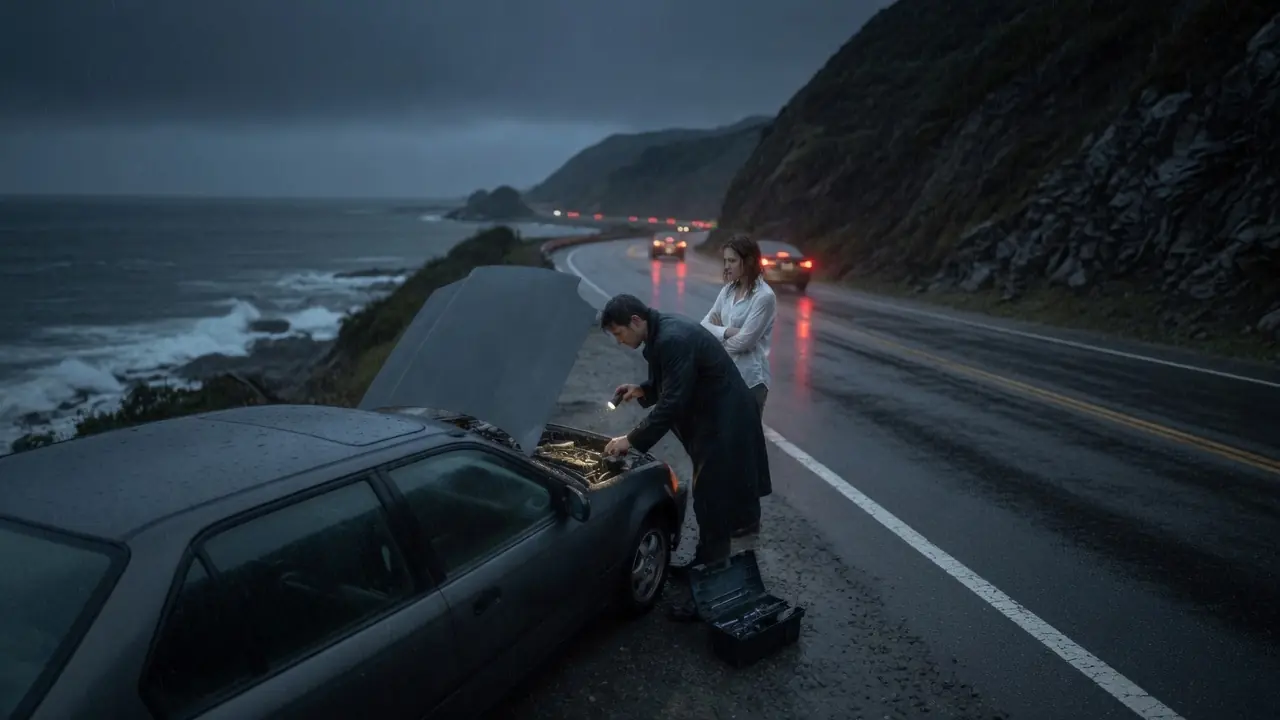 A Single Dad Billionaire Fixed a Poor Girl’s Car — Then He Recognized His First Love