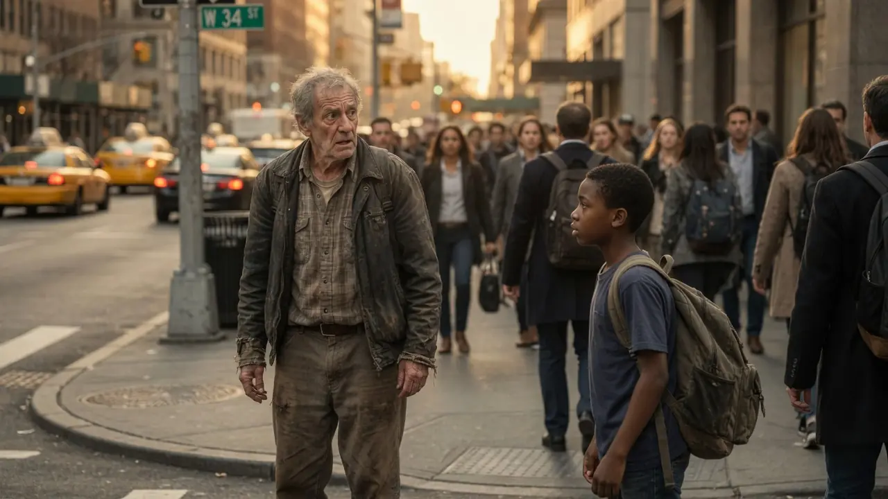 Kind Boy Helped an Old Man With Alzheimer’s — Hours Later, He His Son For Him