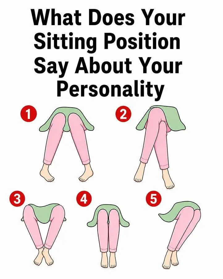 What Does Your Sitting Position Say About Your Personality