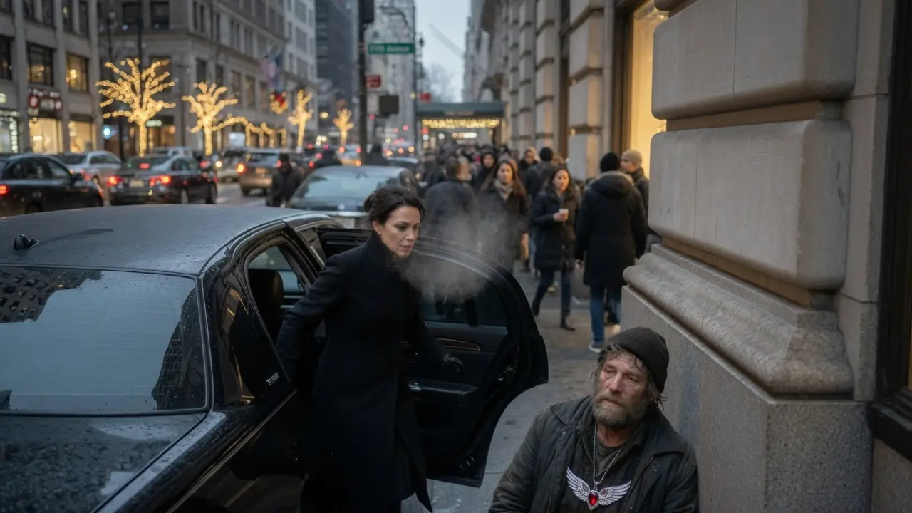A Billionaire CEO Stopped Her Limousine For A Homeless Man... Then She Saw The Necklace