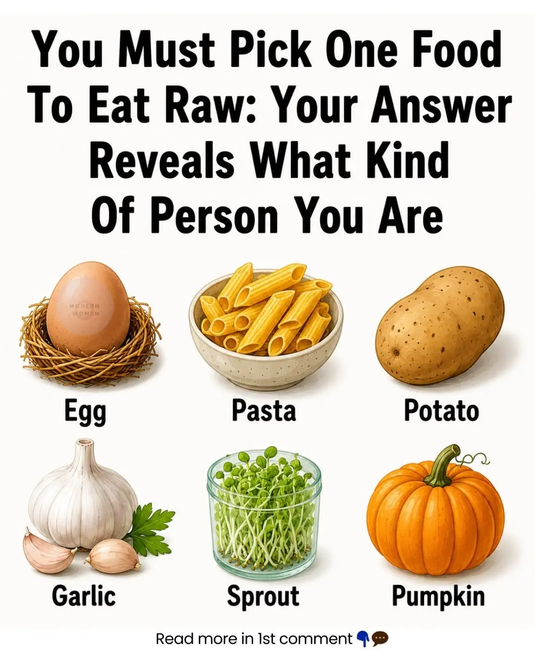 Which Raw Food Would You Choose