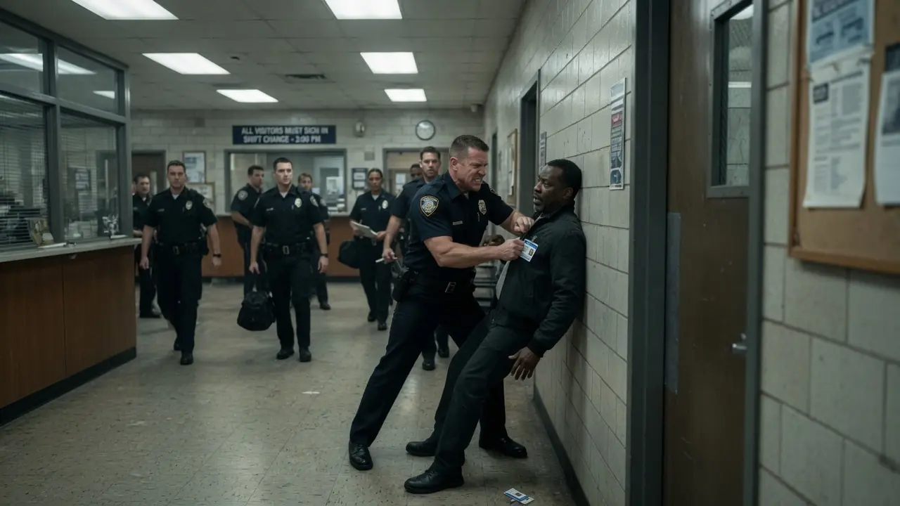 Officer Brutally Attacked Black Man at Station — His Face Went White Hearing: 'I'm The New Chief’