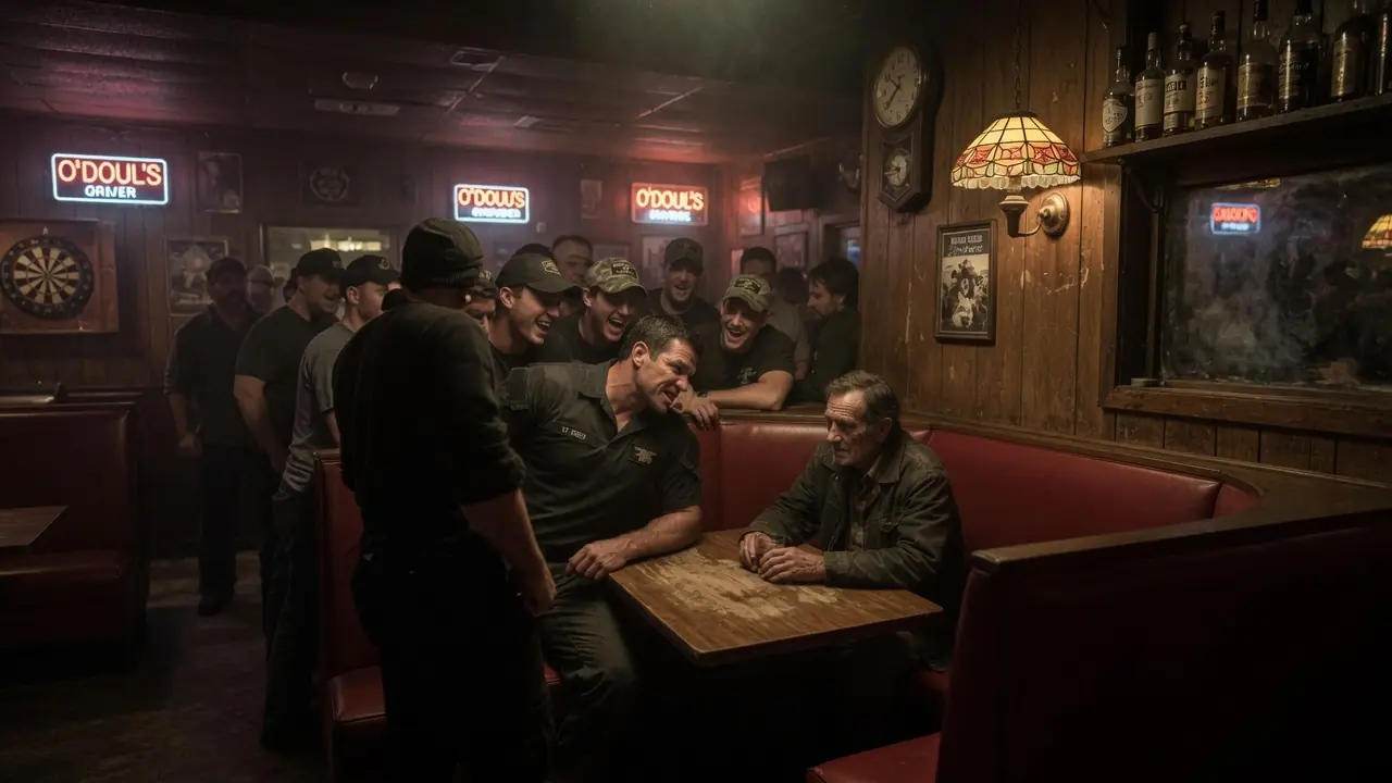 Navy SEAL Asked The Old Man's Call Sign at a Bar — "THE REAPER" Turned the Whole Bar Dead Silent