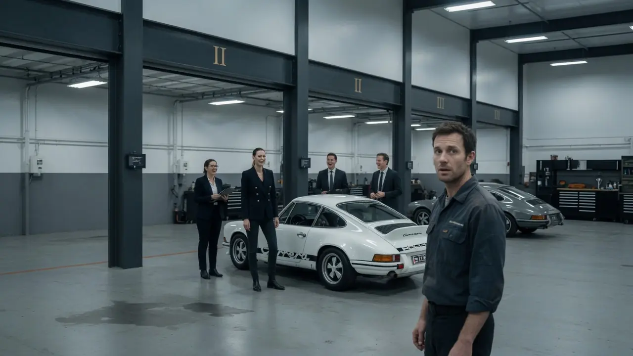 “Fix My Porsche and I’ll Marry You,” the CEO Joked — Then the Single Dad Opened the Hood and Went...