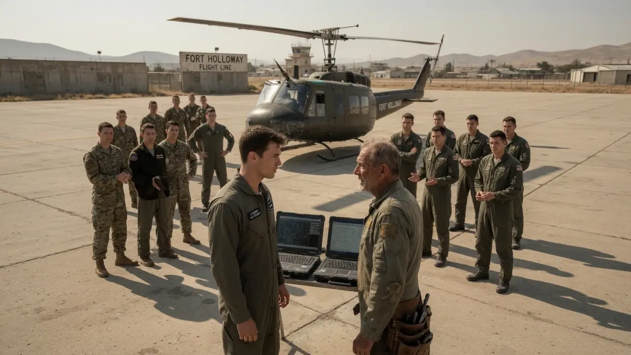 Technicians Couldn’t Restart a Downed Helicopter, Then the General Called a Forgotten Combat Veteran