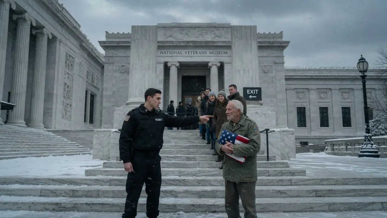 Old Man Denied Entry at Veterans' Museum — Moments Later, a Four-Star General Canceled the Ceremony