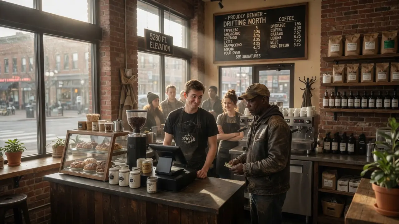 Undercover Boss Orders Coffee at His Own Counter — Freezes Mid-Bite When 2 Cashiers Start Talking