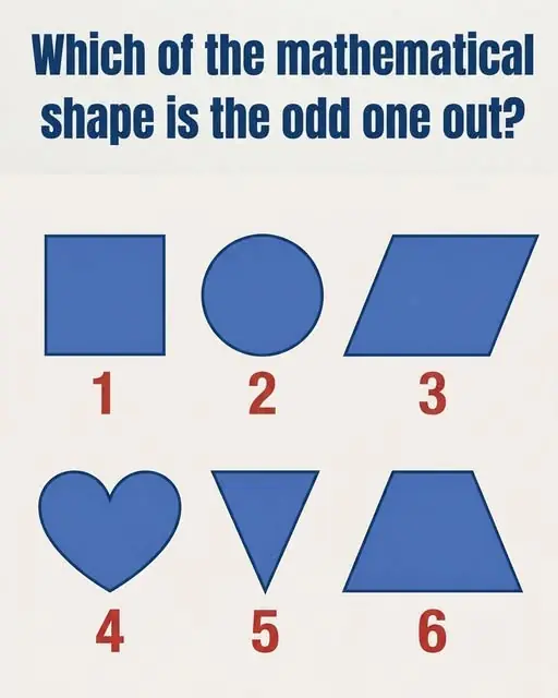 Can You Spot the Odd Shape Out