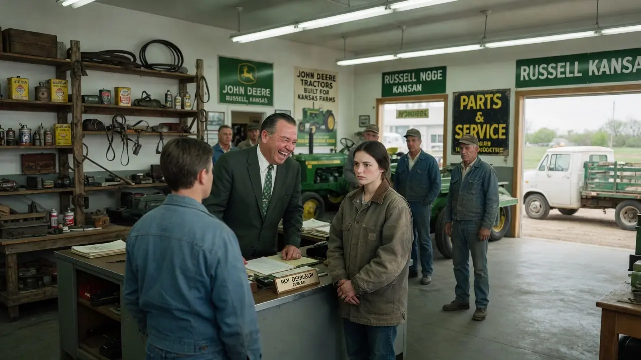 The JD Dealer Said "Sell the Farm, Little Girl" — 20 Years Later, She Owned More Land Than Him