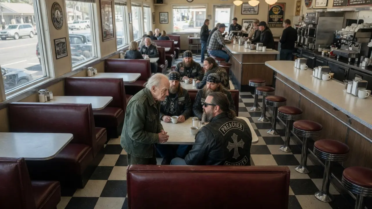 Lonely 83-Year-Old Man Asked Hells Angels: "Can You Eat Lunch With Me?" — Then He Answered