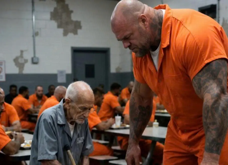 The most dangerous inmate in the prison mocked a poor old man who had recently started working as a janitor, but the inmate could never have imagined who that old man really was and what he was capable of