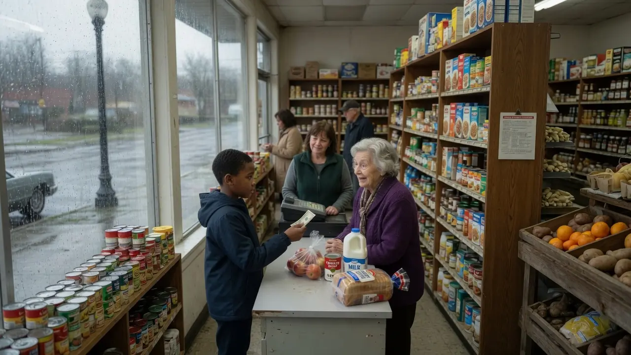 Kind Boy Paid For An Old Woman’s Groceries — Years Later, She Walked Into His Store With A Key