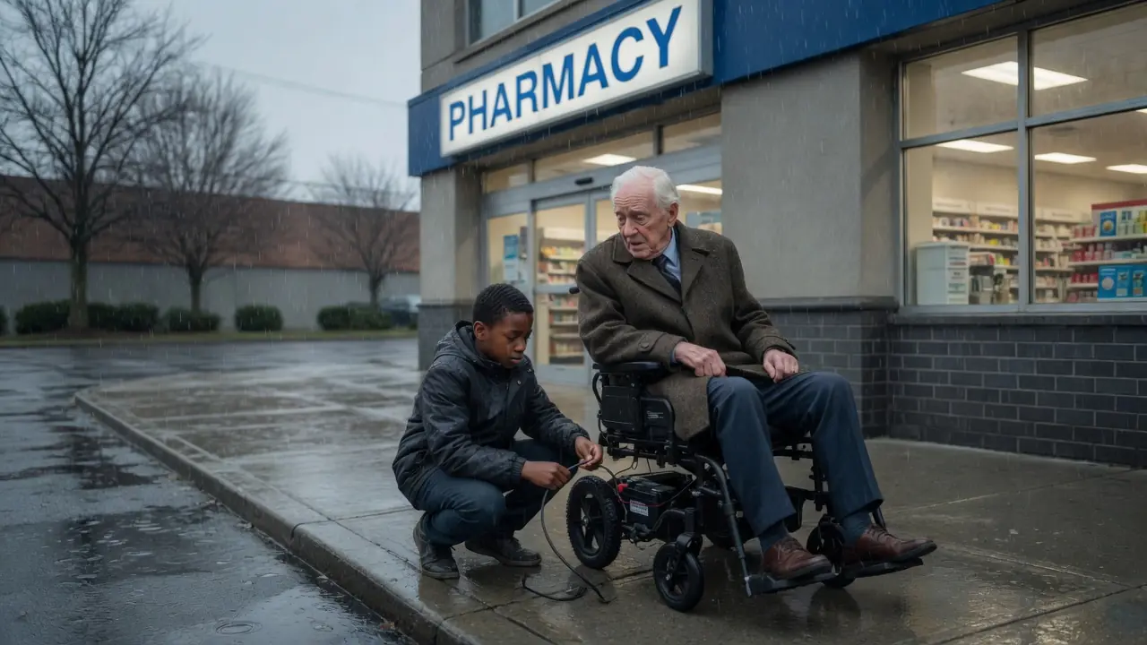 He Fixed An Old Man’s Broken Wheelchair Outside A Pharmacy — Years Later, A Workshop Opened