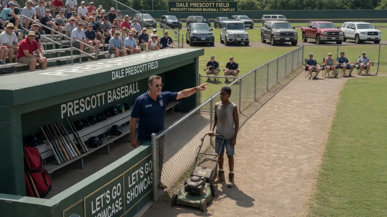 Poor Black Kid at Fence Said "Put Me In, I'll Strike Out" — Manager Laughed, Threw 3 Perfect Pitches