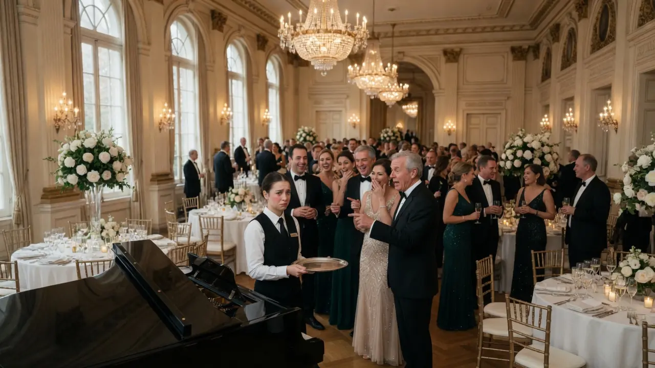They Forced the Waitress to Play Piano — Moments Later, Her Talent Left the Guests Speechless