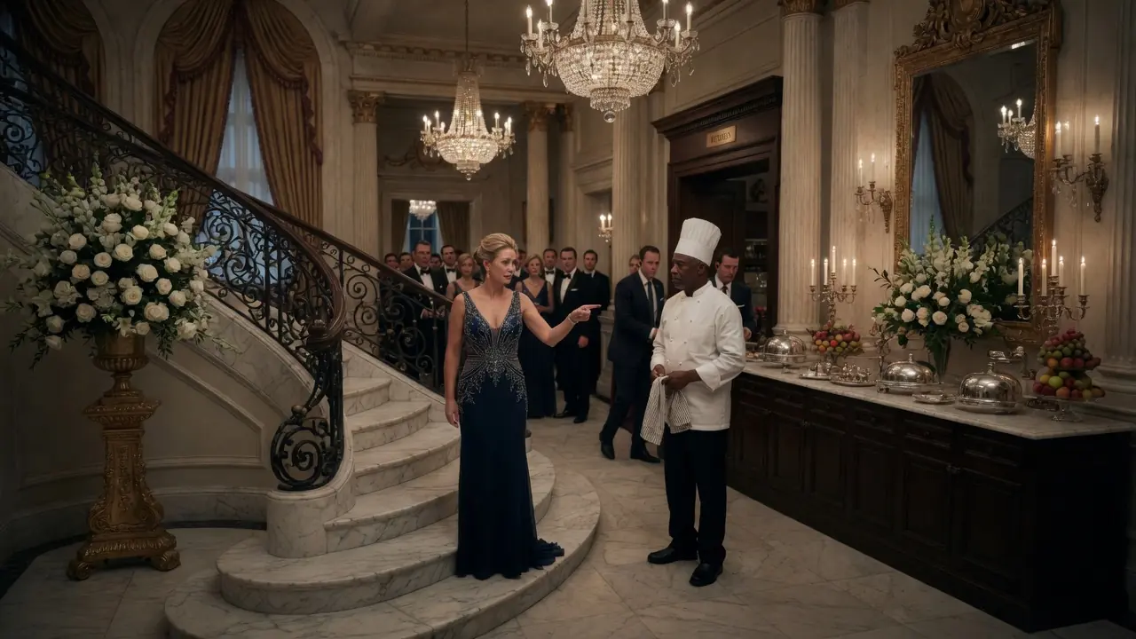 Billionaire's Wife Frames Black Chef for $4M Diamond Theft — Unaware He's a Former Federal Agent