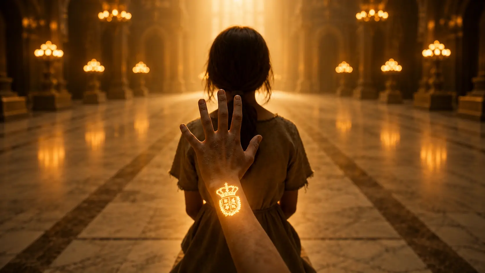 The Queen Went Silent After the Throne Chose the Servant Girl