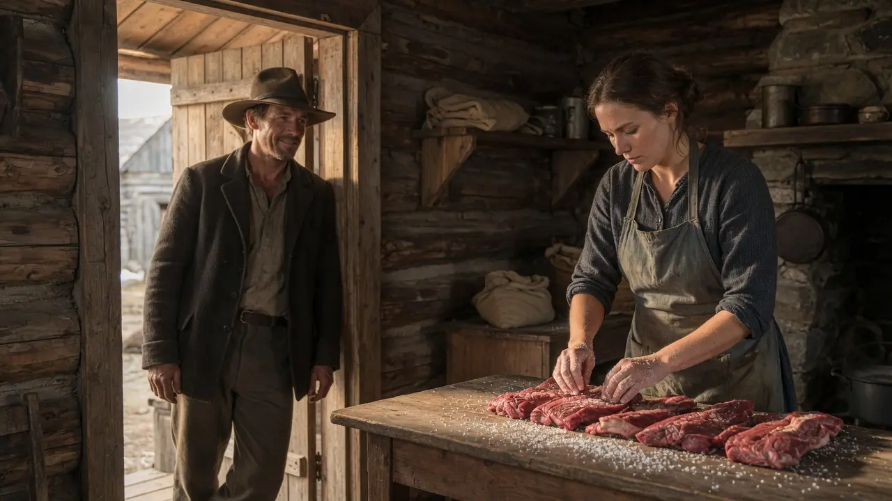 He Wanted a Wife to Salt the Beef — So She Changed His Dy-ing Cattle Ranch