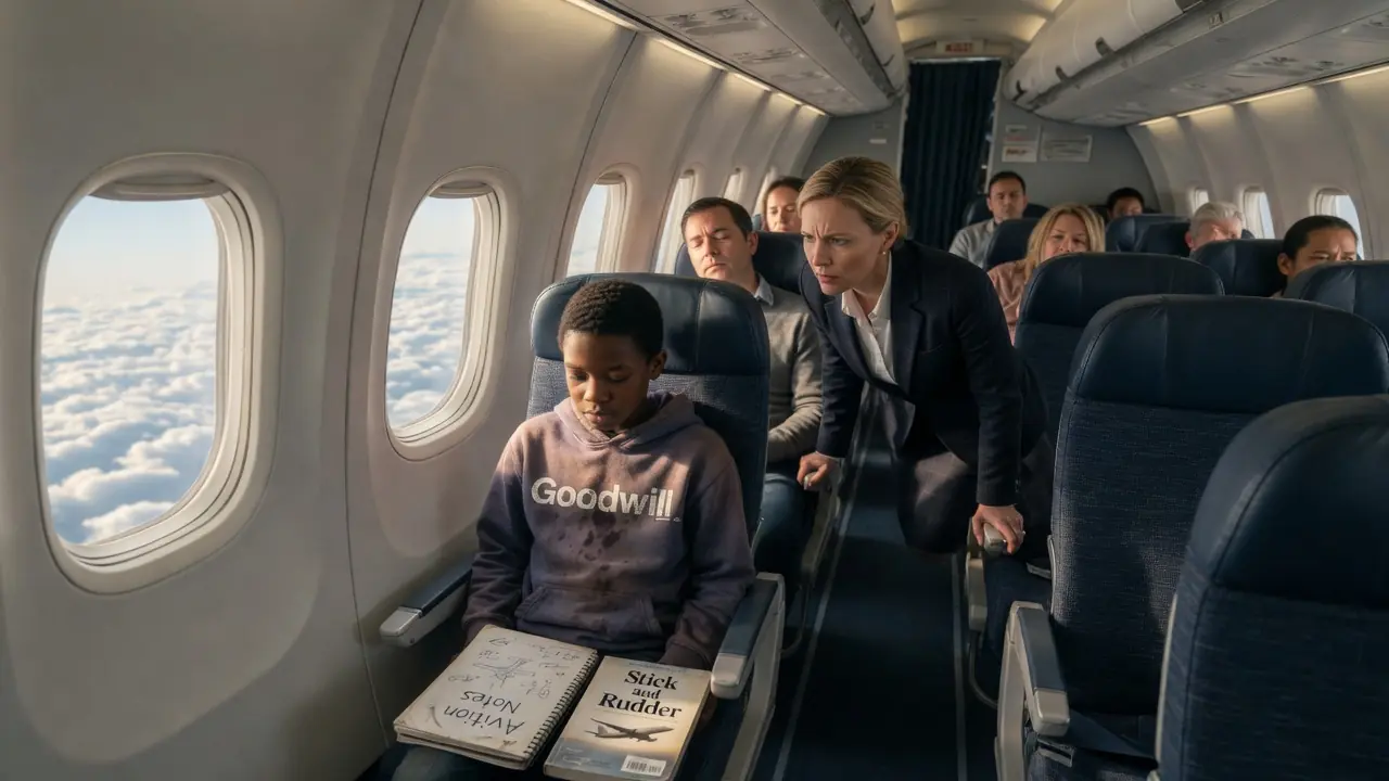 Pilots Dead, Plane Crashing — Poor Black Kid Who’d Never Flown Took Control… Saved Everyone