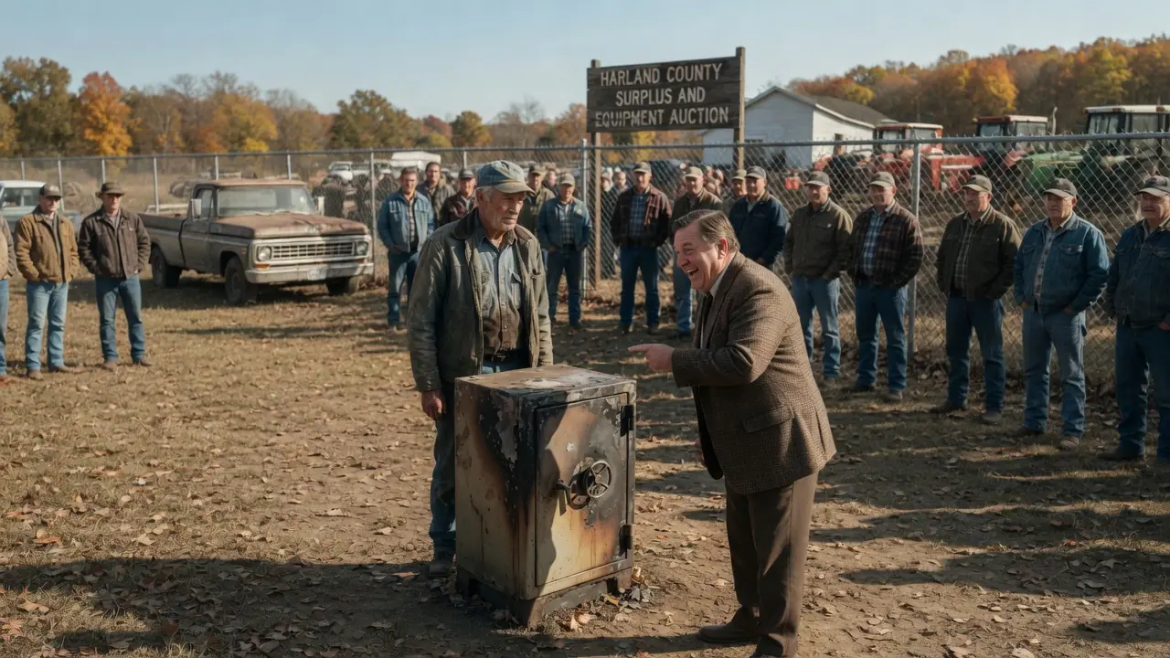 The Auction Laughed at the $90 He Paid for a Fire-Warped Hotel Safe — Then He Cracked It That Night