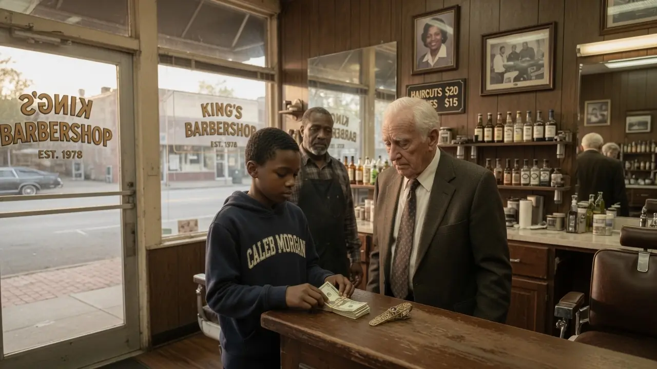 Black Boy Gave His Haircut Money To A Lonely Old Man — Years Later, His Voice Played From An Old Cassette