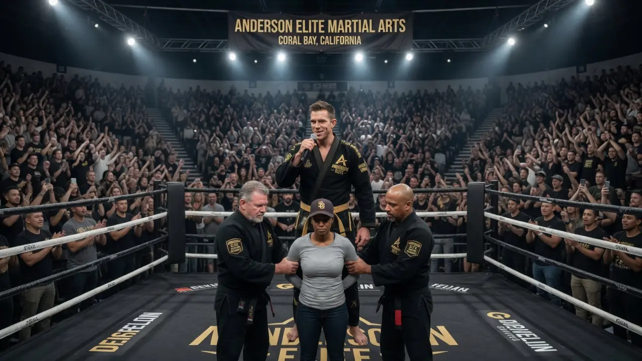 Cocky Black Belt Mocks Black Woman "Too Weak for Combat" — He Didn't See the Scars Under Her Sleeves
