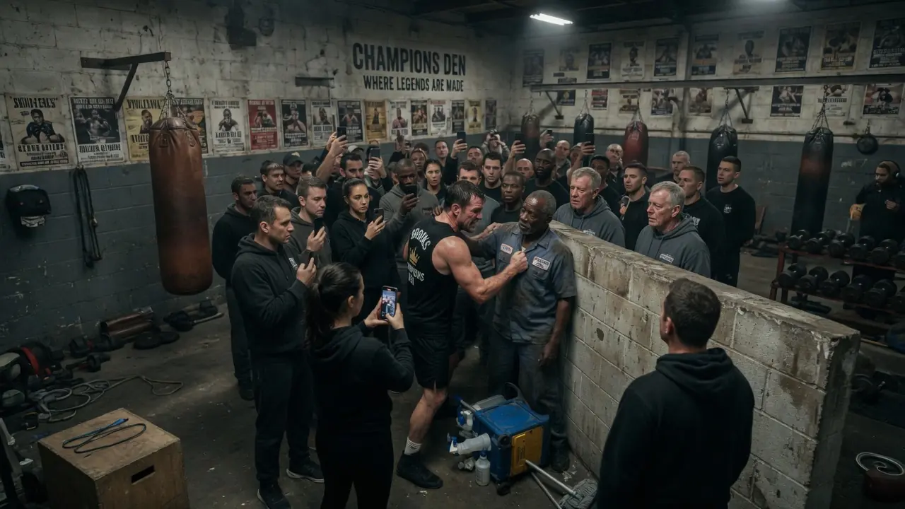 A Boxing Champion Humiliated A Black Janitor... Then An Old Trainer Recognized Him