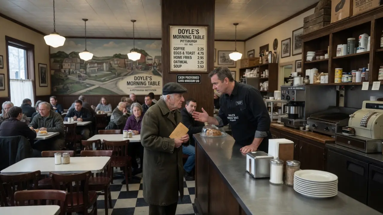 Old Man Was Laughed At The Diner — Then They Found His Photo On The Founder’s Wall