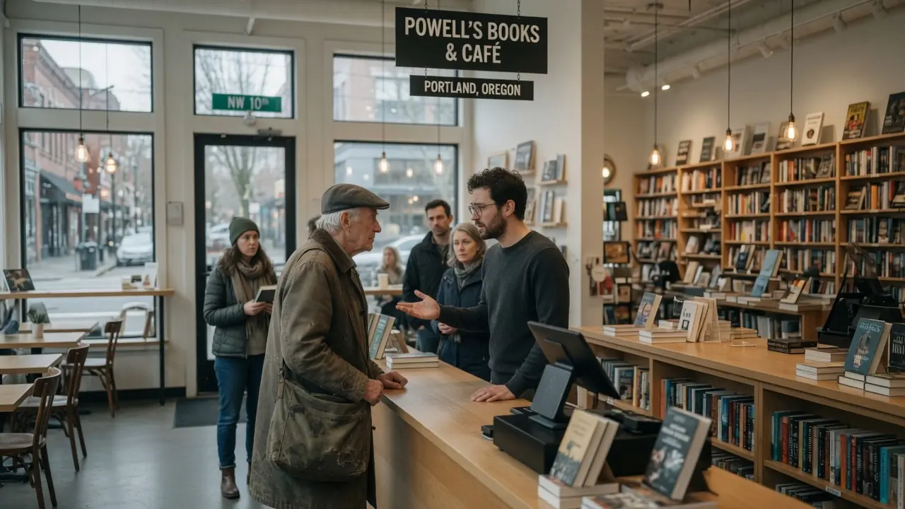 They Laughed At The Old Man in a Bookstore Café — Then They Found His Name