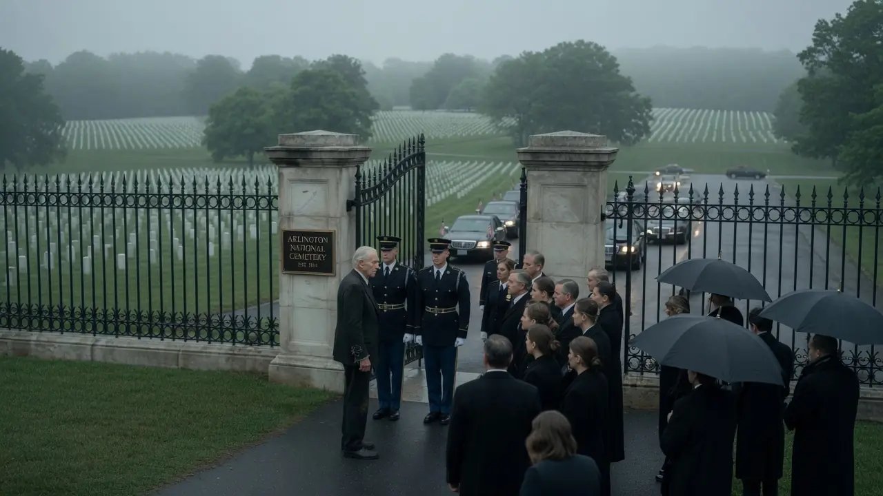Guards Refused the Old Man at the General’s Funeral — Until a 4-Star General Halted Everything