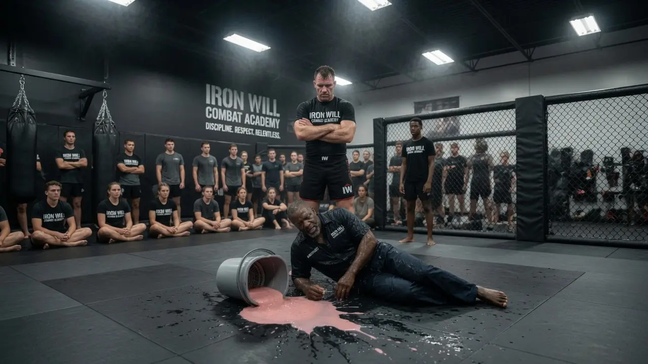 MMA Trainer Forces “Helpless” Black Janitor into the Ring — Not Knowing He Was a Marine Veteran