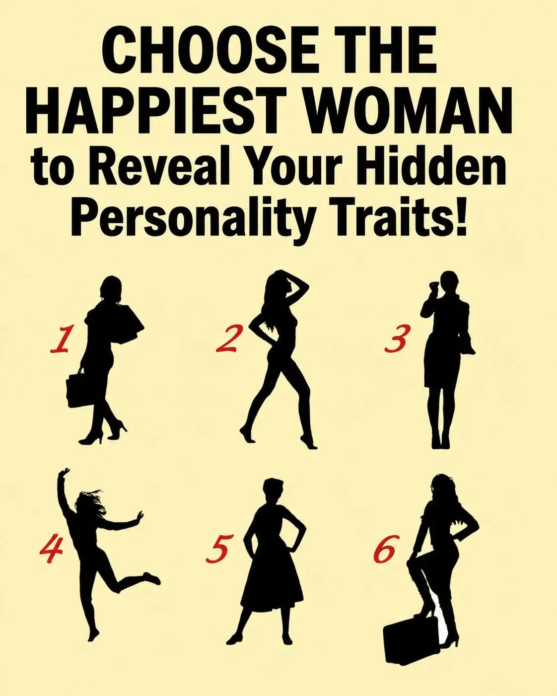 Which Woman Looks the Happiest