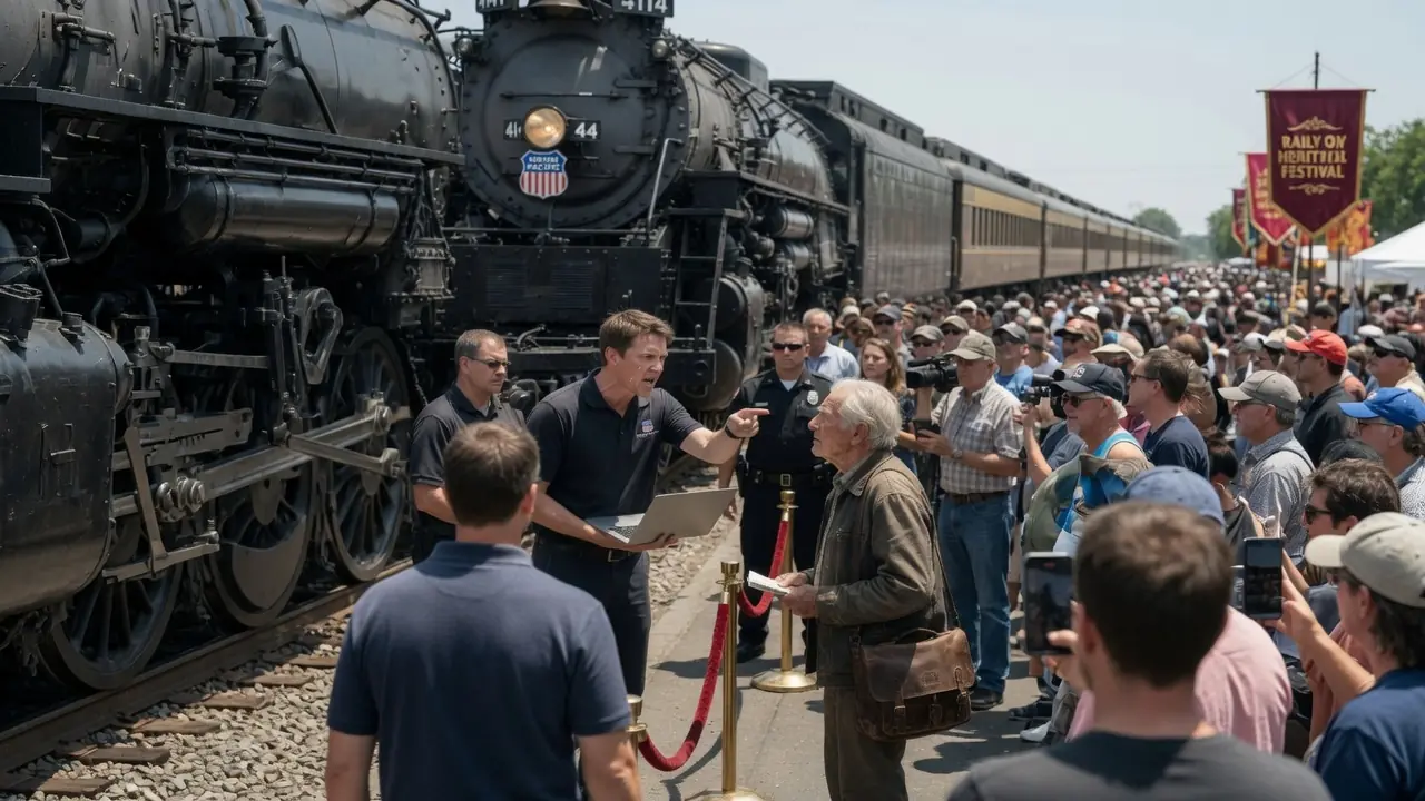 The Old Pacific 'Big Boy' Train Refused to Move — Until an Old Wartime Driver Stepped Forward