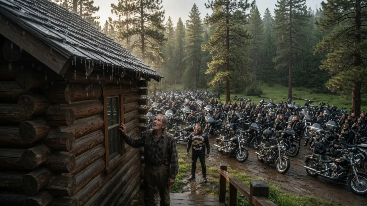 An Old Man Saved a Biker's Wife — Next Morning, 800 Hells Angels Arrived at His House