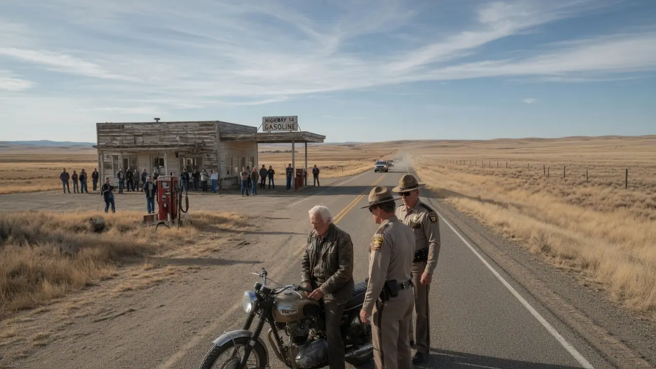 She Tried to Mock an 82-Year-Old Biker — Until the Generals Arrived and Silenced Her. AI