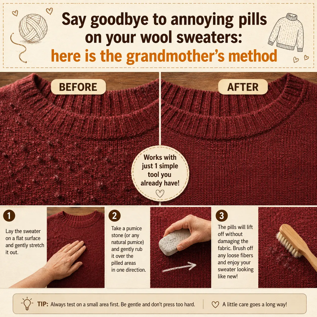 Why Wool Sweaters Get Those Annoying Little Pills