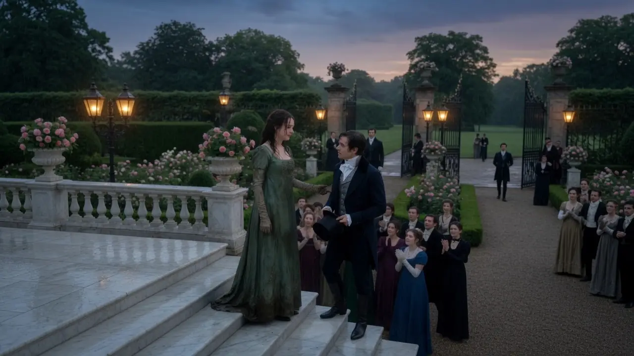 She Escaped Through a Window in the Rain — And Married the Duke on Her Own Terms
