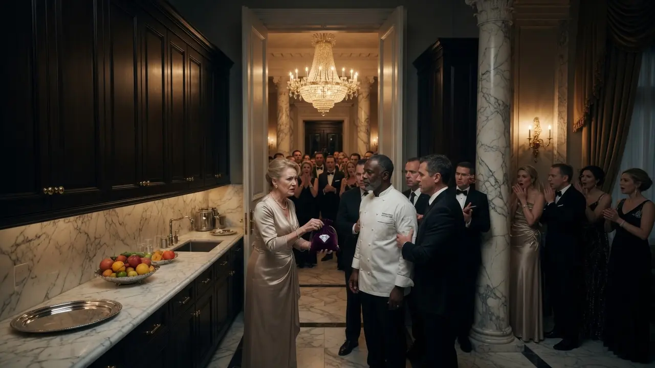 Billionaire's Wife Frames Black Chef for $4M Diamond Theft — Unaware He's a Former Federal Agent