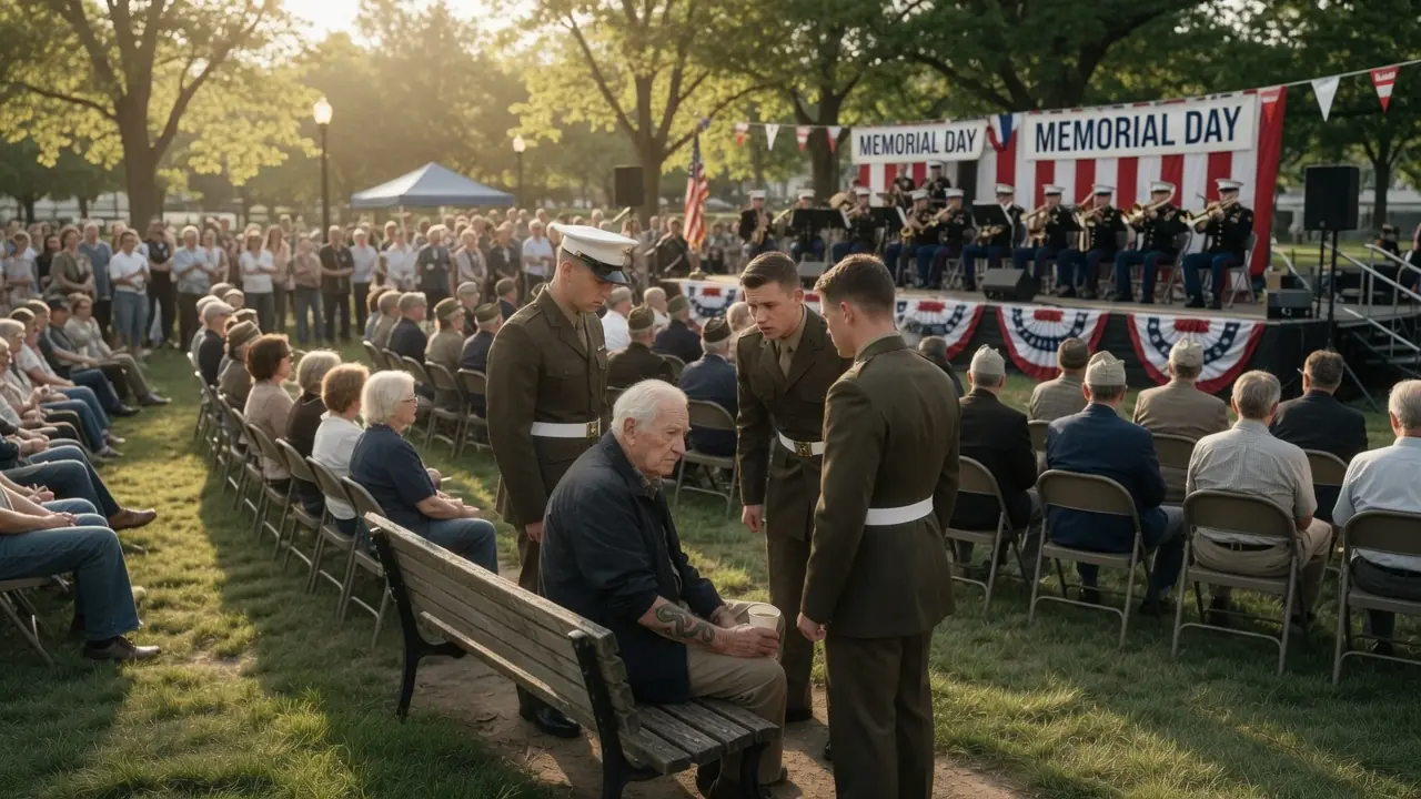 US Marines Laughed at the Old Veteran’s Tattoo — Until the Admiral Rolled Up His Sleeve