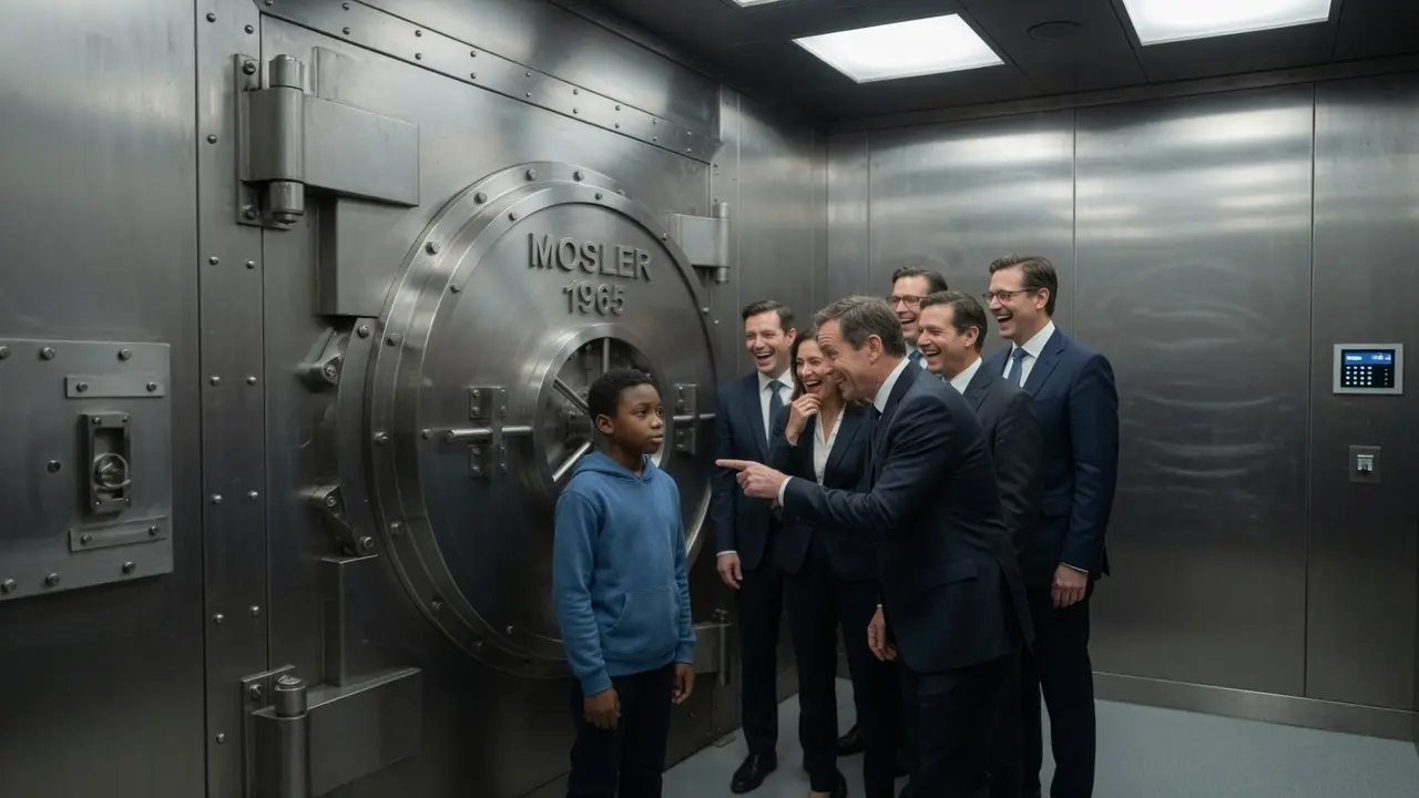 “$500M If You Can Open This Safe” the Billionaire Mocked — Then Black Cleaning Lady’s Son Stunned Him