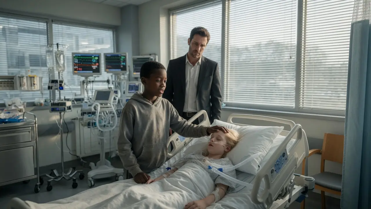 Homeless Black Boy Says He Can Wake Millionaire's Daughter — Then He Tried To Remove Him