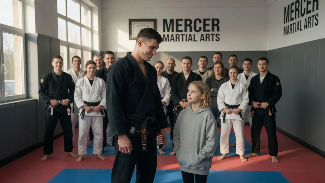 Black Belt Asked A Shy Little Girl To Fight As A Joke — But What She Did Next Left Him On The Floor