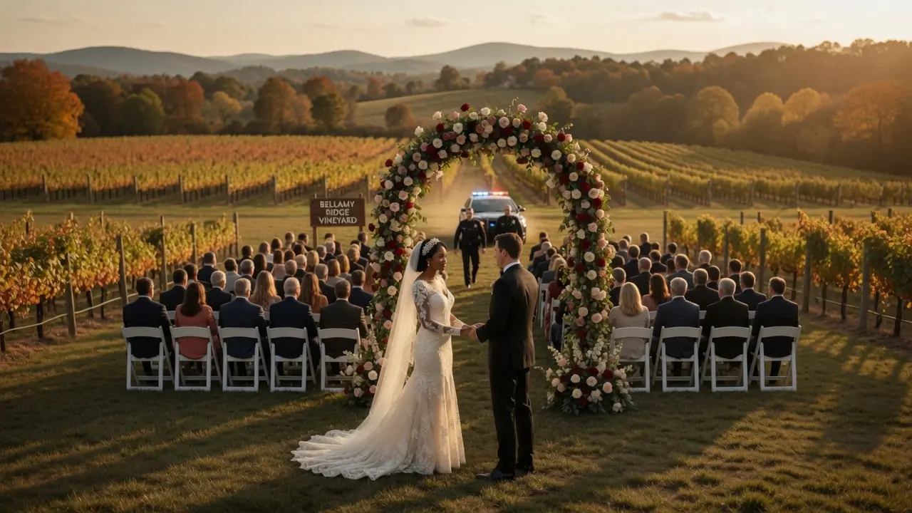 Cop Cuffed a Black Bride at Her Own Wedding — He Went Dead Silent When Dispatch Said Her Title