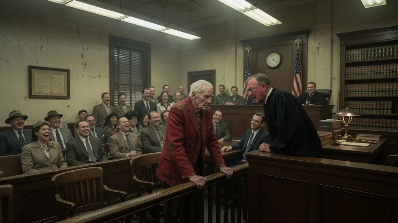 The Judge Demanded the Old Veteran Speak Up — Until His Whisper Stunned the Courtroom