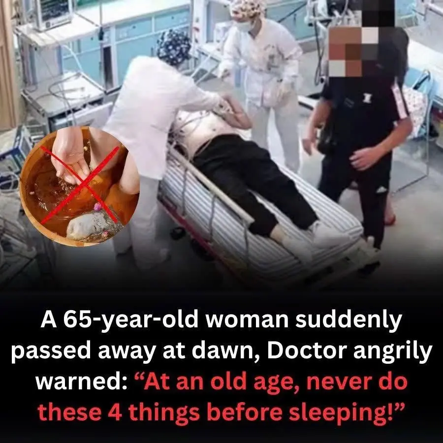 A 65-year-old woman di.ed suddenly at dawn - doctors say her bedtime habits were the real kil.ler